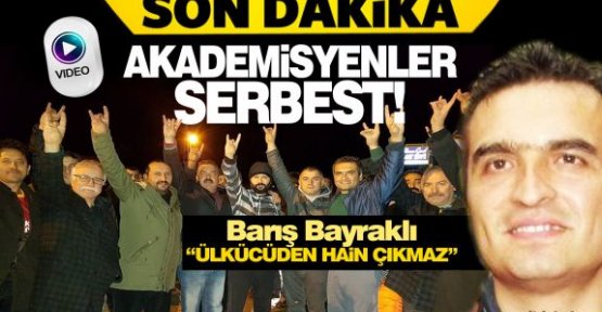 Sinop'ta Tutuklu Akademisyenlere Tahliye!