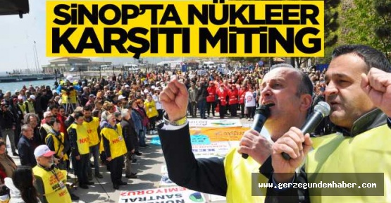 NKP’den Nükleere Hayır Mitingi
