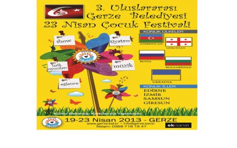 23 Nisan Çocuk Festivali Başlıyor