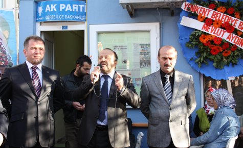 AKP'den Gerze'de seçim startı.