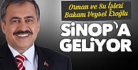 Bakan Eroğlu Sinop'a Geliyor