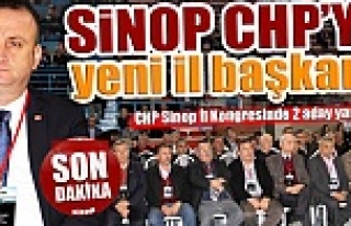 Sinop CHP “Barış” Dedi.