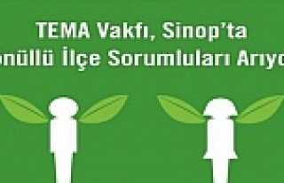 TEMA Sinop Gönüllüleri Aranıyor