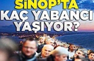 Sinop’ta, 2 Bin 128 Yabancı Yaşıyor