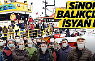 Karadenizli balıkçılar Sinop'ta isyan etti
