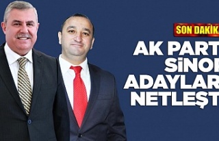 AK Parti Sinop Adayları Açıklandı
