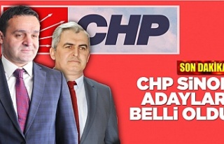 CHP'nin Sinop adayları belli oldu