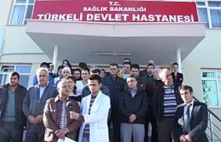 Türkeli İlçe Hastanesi Önünde Basın Açıklaması...